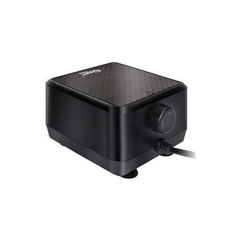 Quietest Aquarium Air Pump, Adjustable Oxygen Pump, 2 Air Outlets 5W/10W, Ultra Quiet, Powerful Aerator Pump (1/5)