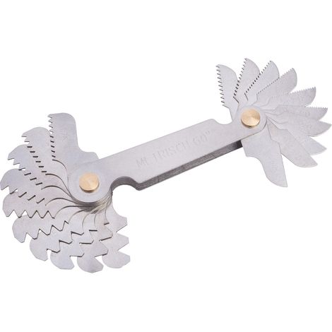 Draper 20 Blade 0.4 - 6mm tpi Screwpitch Gauge Set (51070) (1/5)