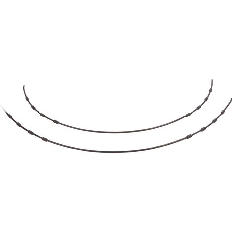 Lot de 2 câbles de rechange pour support d'arbre, 165 cm (65 pouces), en acier inoxydable et plastique, pour accessoires de chasse. (1/5)
