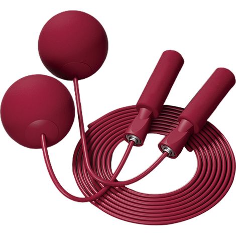 Corde à sauter d'intérieur sans fil pour le fitness, disponible pour hommes et femmes, en PVC