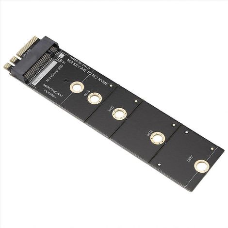 M.2 A+E KEY-Steckplatz auf M.2 NVMe-Adapterkarte, NGFF auf KEY-M-Erweiterungskarte, NVMe PCI Express SSD-Port-Erweiterung (1/5)