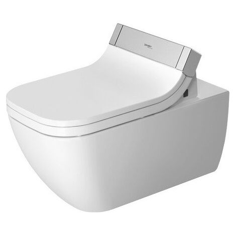 WC suspendu HAPPY D.2 RIMLESS ti 365x620mm SensoWash blanc
