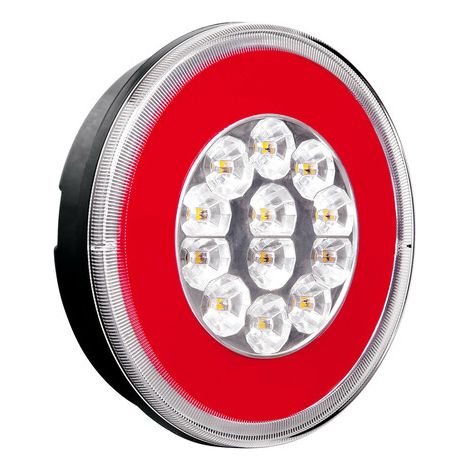 Reversing O-LED, fanale retromarcia e posizione a led, 12/24V (1/4)