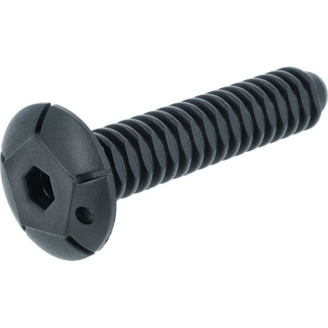 vhbw Pata niveladora reemplaza Neff 00612650, 10020572, 481250518387 para lavavajillas - Pies de 11 cm, negro