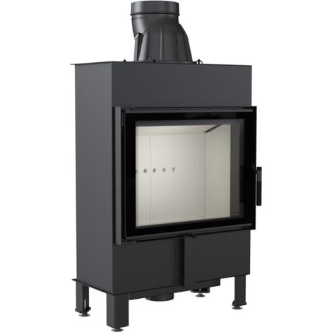 Insert cheminée LUCY 12 SLIM double vitrage (1/4)