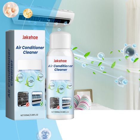Klimaanlagenreiniger, Spezialreiniger und Fleckenentferner für Innengeräte von Klimaanlagen im Haushalt, Schaumreiniger – 100 ml -- BIEMMEDUE (1/5)