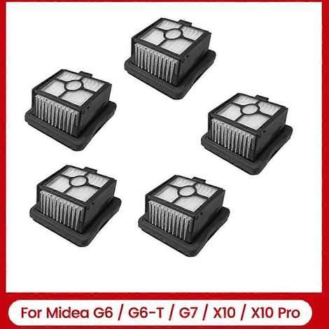 Stück HEPA-Filter für Midea G6 / G6-T / G7 / X10 / X10 Pro Scheuersaugmaschinen, Ersatzteile, waschbare Filter (1/5)