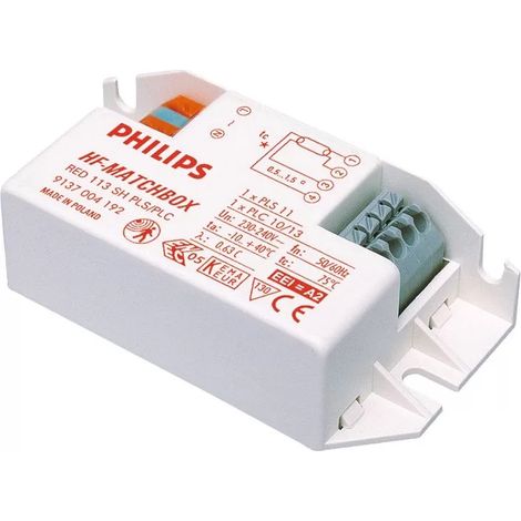 Signify HF-Matchbox Red 114 SH elektronisches Vorschaltgerät rot (1/2)