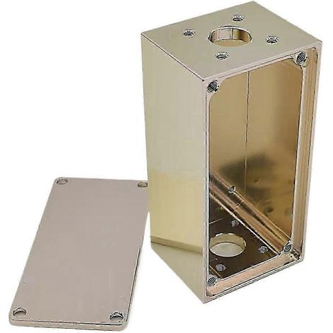 Boîtier BNC, boîtier de blindage en aluminium, boîtier RF, blindage électromagnétique (1/5)