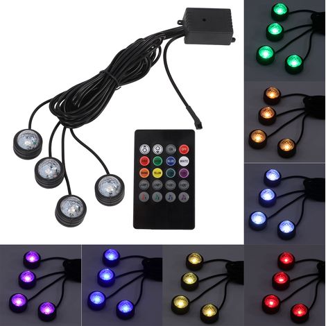 Neue sternförmige RGB-Ambiente-Stehlampe mit sieben Farben (Batterien nicht enthalten) (1/5)
