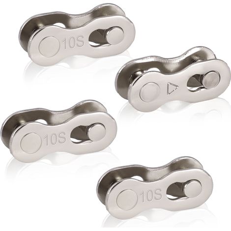 Maillons de chaîne de vélo manquants, 4 paires de connecteurs magiques pour chaîne de vélo, réparation de chaîne de vélo (1/5)