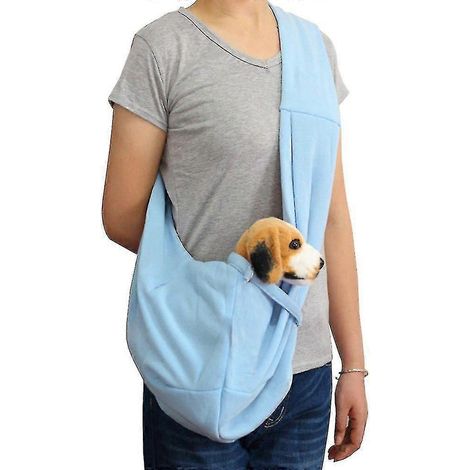 Sac de transport réversible pour animaux de compagnie, mains libres, pour chien et chat, doux et confortable, pour chiot et chaton (1/3)
