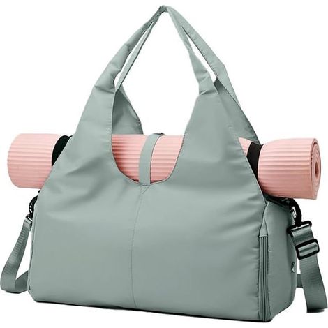 Sac yoga femme 49x21x56 cm – Grande capacité – Compartiment chaussures – Pour sport (1/5)