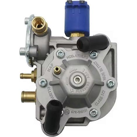 AT13 LPG/CNG-Autogasdruckregler, Druckminderer zur Regelung und Umwandlung des Gasdrucks, 8 mm (1/5)