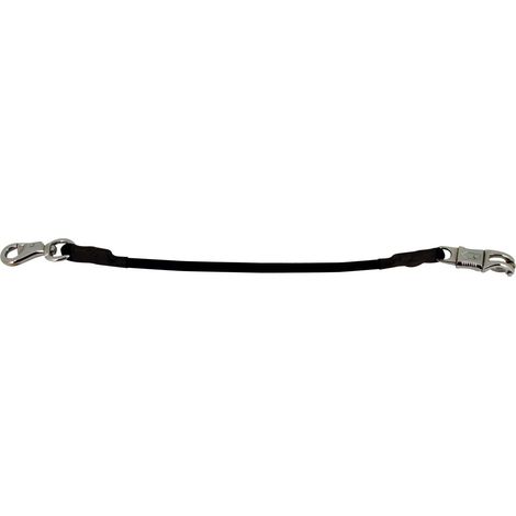 Eldorado - Anbindegurt ELASTIK, schwarz - 65 cm