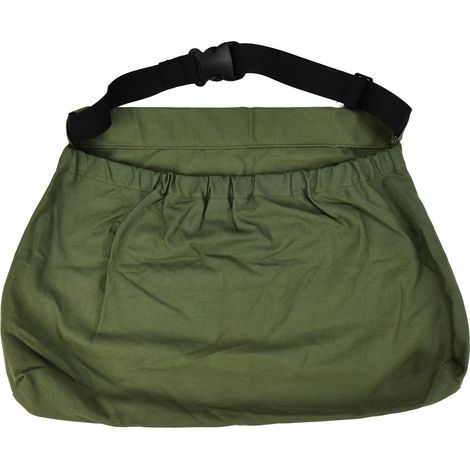 Obstpflücktasche, die um die Hüfte hängt, verstellbare Ernteschürze aus Oxford-Gewebe für die Gartenarbeit im Freien, militärgrün (1/5)