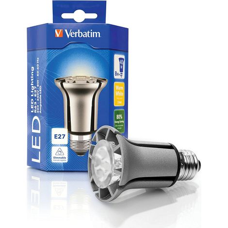 VERBATIN - LAMPADA LED R63 E27 8W 370LMCOLD WHITE