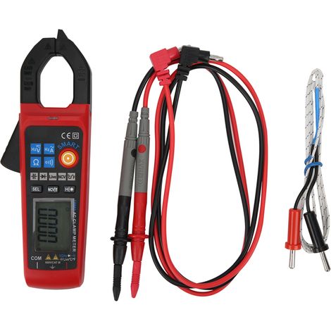 Pince ampèremétrique numérique intelligente MY2160S, écran LCD mini, mesure AC/DC tension, testeur multifonction. (1/5)