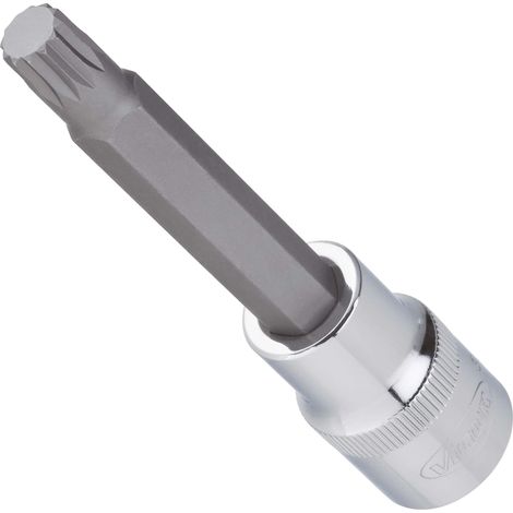 Vigor chiave esagonale 12,5 = 1/2 pollici interno inserto per cacciavite (XZN), larghezza chiave: M 5 ∙ lunghezza totale: 100 mm, 1 pezzi, v2066