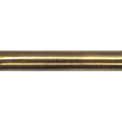 MOBOIS - TUBO FERRO 150CM  EFFETTO OTTONE ANTICATO DIAMETRO 20 MM.