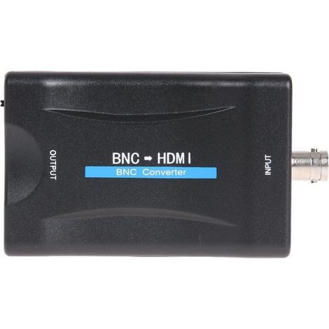 Adattatore da BNC a HDMI, convertitore video CVBS PAL/NTSC, compatibile con monitor 720P/1080P. (1/5)