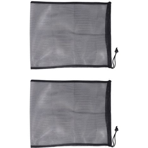 2 Pochettes de Filet pour Chaussures avec Lanière, Parfaites pour Matériel de Sport, Rangement de Voyage et Organisation de Raquettes (1/5)