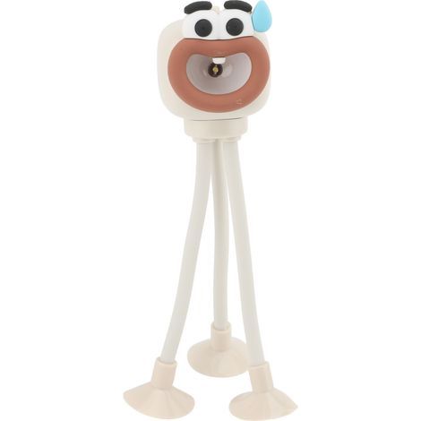 Funny Octopus-Shaped Desk Night Light, Suction Cup Table Lamp for Bedroom, Bathroom, Living Room, Beige (1/5)