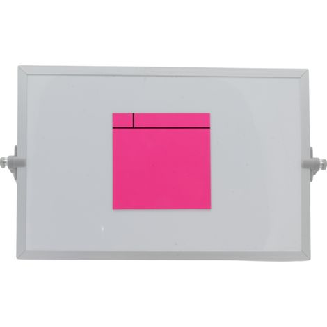 Feuilles de notes magnétiques 10x10 cm rose