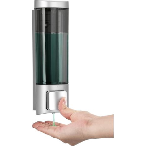 Manueller Wandseifenspender (200 ml), Weiß (1/4)