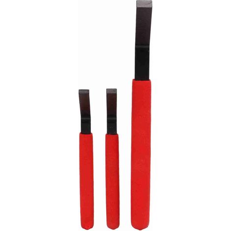 Kit de Cales Réglage Frein Moteur Detroit DD13/DD15 Acier 3 Pièces 4,1/4,6/7mm Manches Rouges Ergonomiques Outil Garage Pro (1/5)