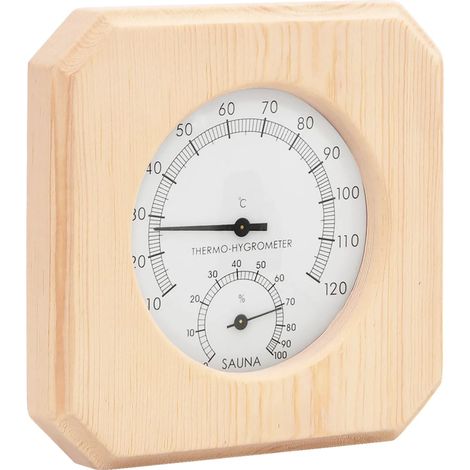 vidaXL 2-in-1 Sauna-Hydrothermograph und Sanduhr