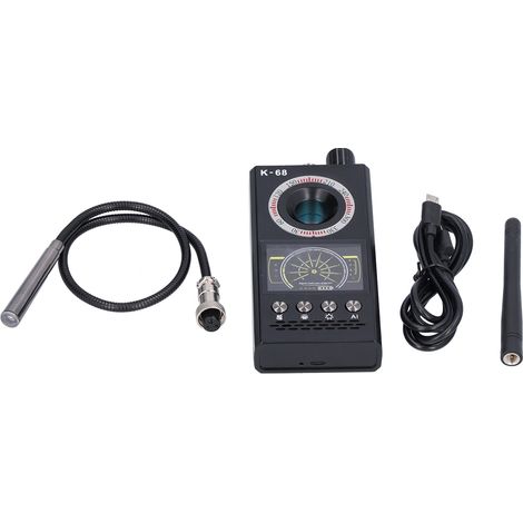 Détecteur de caméras cachées K68, traqueur électronique ABS, protecteur de vie privée, détecteur de signaux, outil de sécurité portable (1/5)