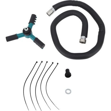 Arroseur pour trampoline 12 buses tuyau 1m arrosage rotatif pour jardin extérieur (1/5)