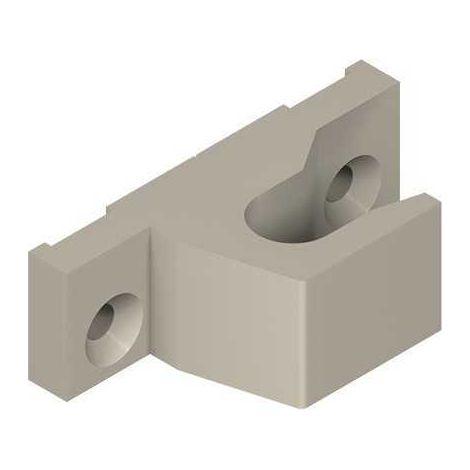 Gâche avec retour LA CROISÉE DS DS6306-D007 20 mm Aluminium Assorti Mat