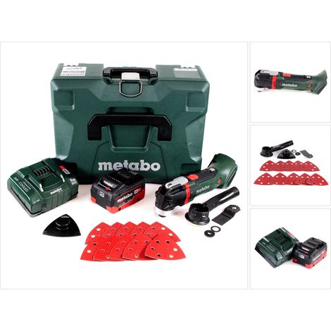 Metabo MT 18 LTX Akku Multitool 18V ( 613021840 ) OIS-/Starlock-kompatibel + 1x Akku 5,5Ah + Ladegerät + Koffer (1/5)