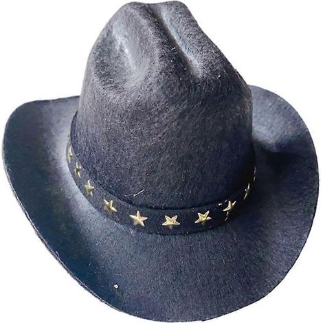 Silvester-Partyhut für Bichon Frisés, verstellbarer Cowboyhut mit Riemen, Größe S-2, Haustier-Party-Accessoire.