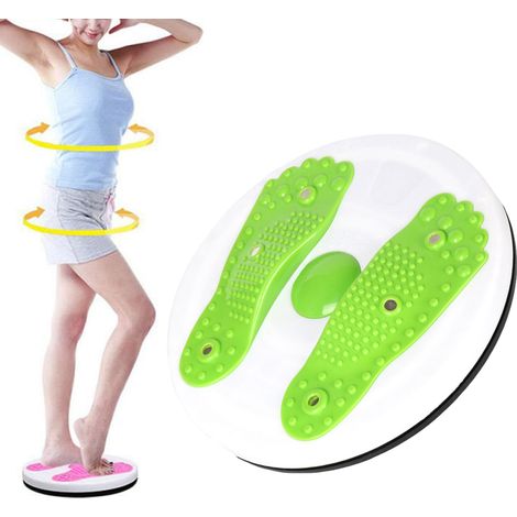 Disque magnétique de torsion abdominale, planche d'équilibre rotative pour massage des pieds, plateau de fitness pour exercice aérobie (1/5)