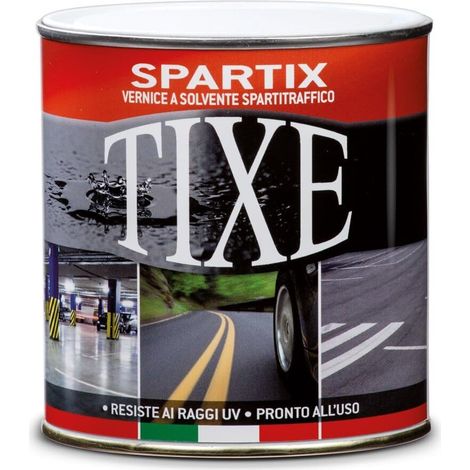 Spartix vernice segnaletica spartitraffico bianco 2,5 lt tixe (1/2)