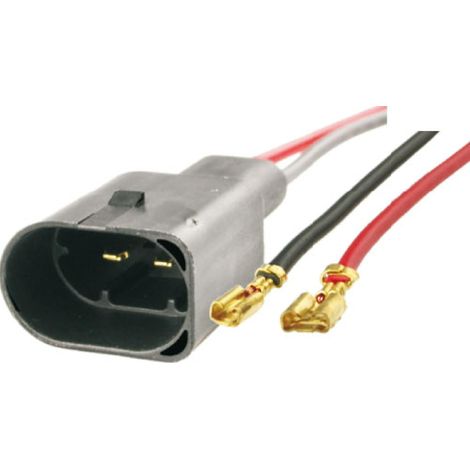 2 Cables compatible avec VW Golf V Touran Beetle - adaptateurs haut-parleur