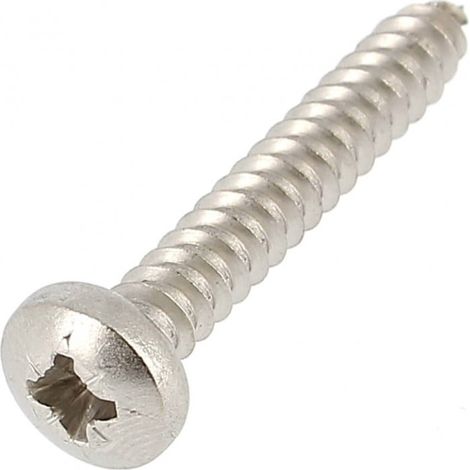 Vis Tole TCBL Pozidriv 3.5X38 Inox A4 DIN 7981 (1/2)