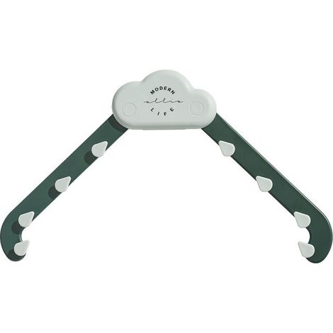 Passoire de cuisine PC, panier de vidange pour évier, passoire triangulaire en maille, sac de nettoyage, ensemble d'accessoires de vidange (vert) (1/5)