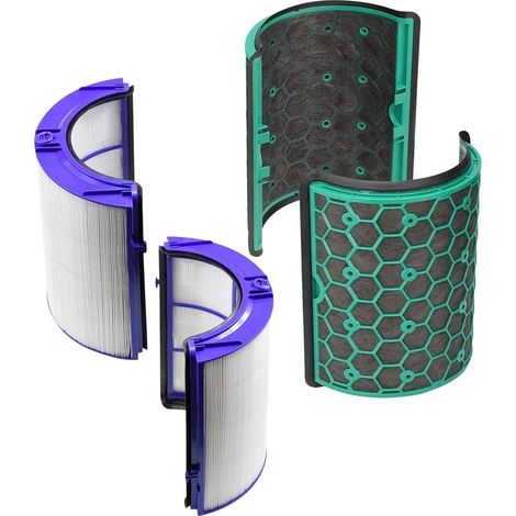 Purificatore d'aria in vetro HEPA e filtro a carbone attivo per uso interno per DP04, HP04 e TP04 (1/2)