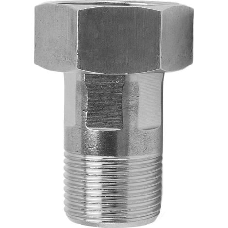 Raccord plomberie acier inoxydable adaptateur union droite G3/4 vers G1 pièces spa jacuzzi (1/5)