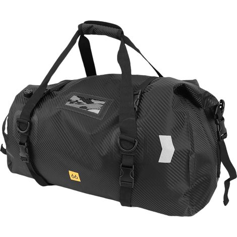 Durable Motorcycle Luggage Bag with Large Storage Space, Water-Resistant Rear Bag for Daily Commuting (66L)