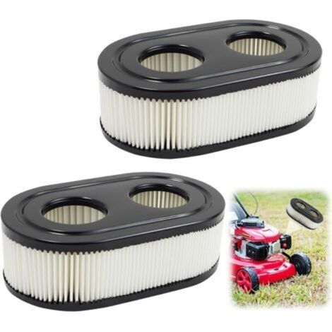 Filtre à air pour tondeuse – 2 pièces compatibles Briggs & Stratton (réf. 798452, 593260, 798339) – cartouche haute performance (1/5)