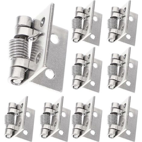 10 Pcs Spring Hinge Self Closing Hinges Exterior Door Hinges Self Closing Door Hinge Hinges Heavy Duty (1/3)