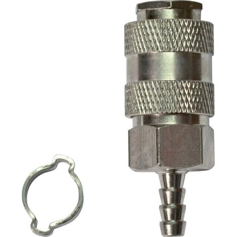 Raccordo a innesto rapido con attacco a barb di 6 mm di diametro SANS MARQUE