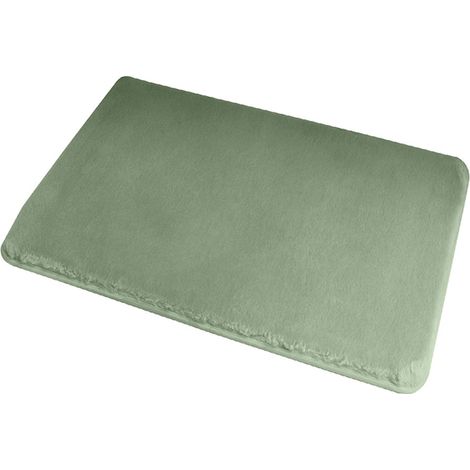 Tappeto Bagno 40X60 Cm Verde Antiscivolo Fresia