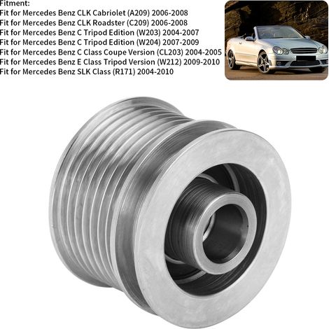 Lichtmaschinenriemenscheibe für Mercedes-Benz CLK/C-Klasse/E-Klasse/SLK F-557311 (1/5)