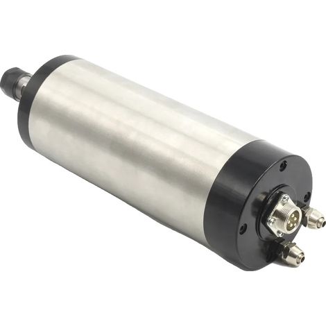 Mandrino CNC, potenza 1,5 kW, velocità 10-24000 giri/min, compatibilità ER16, serraggio 80 mm, certificazione CE. (1/5)
